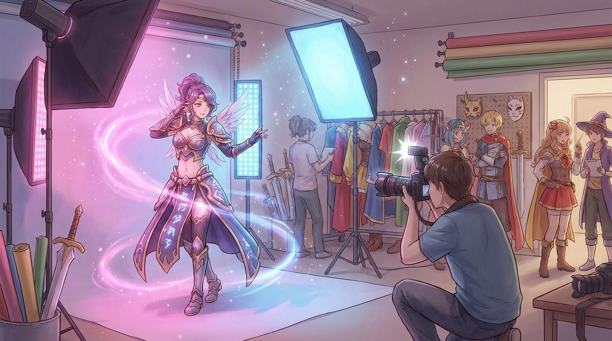 萝莉岛 AI修图与调色